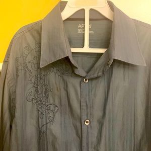APT button up shirt
